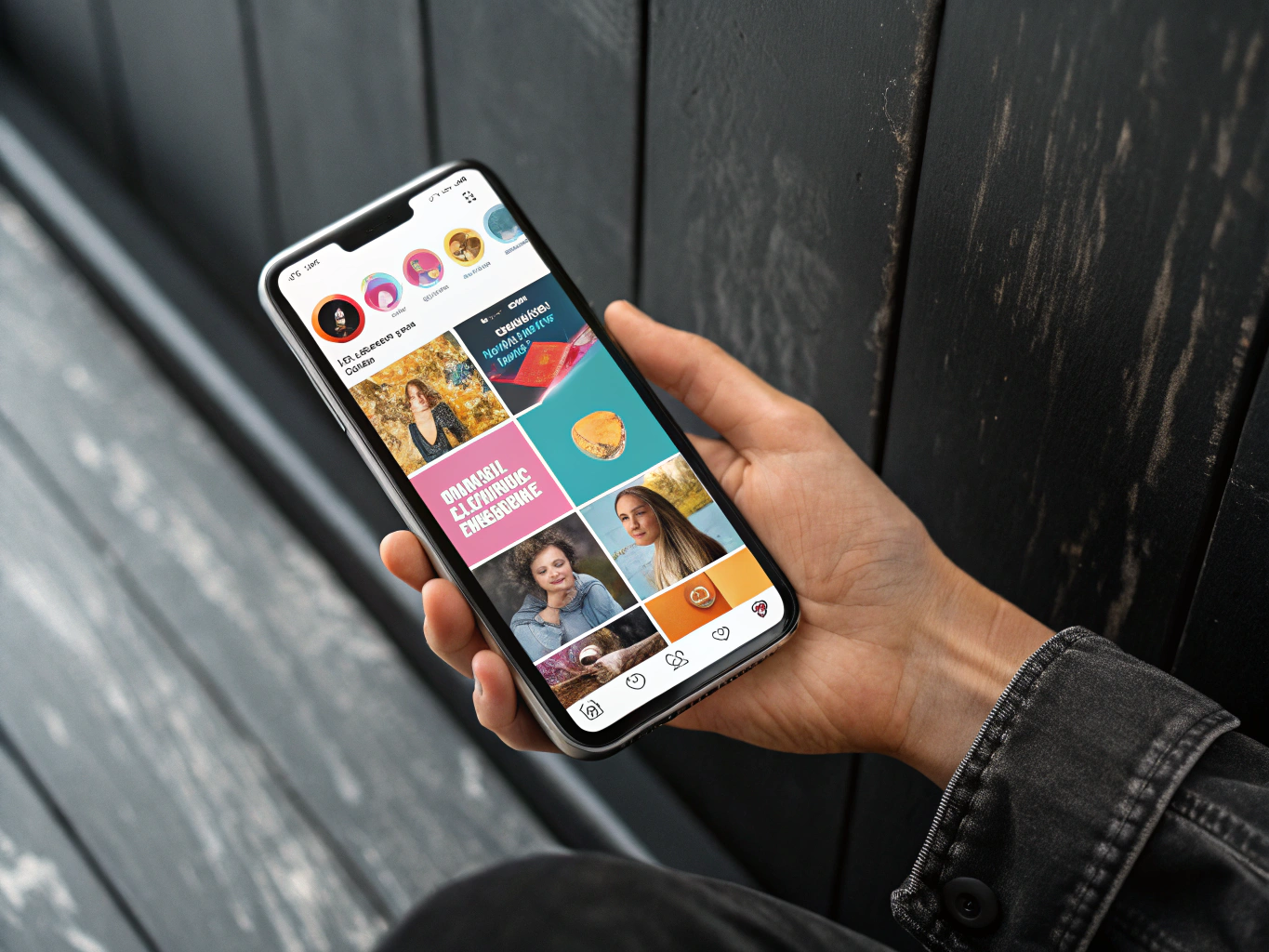 Social Media Motion Grids