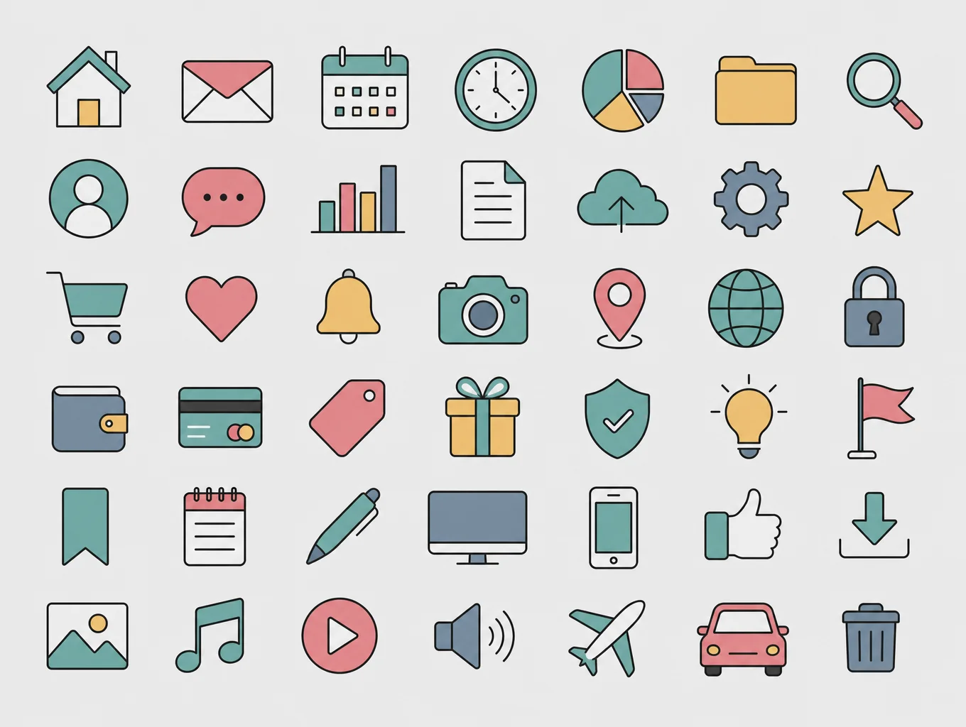Minimal Vector & Icon Pack